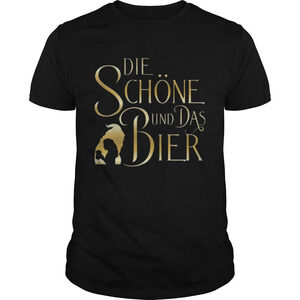 Beauty And The Beast Die Schne Und Das Bier Shirt